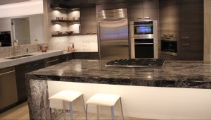 sample of lighting in kitchen