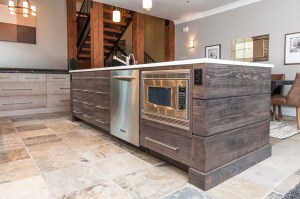 Kitchen cabinetry in Utah home